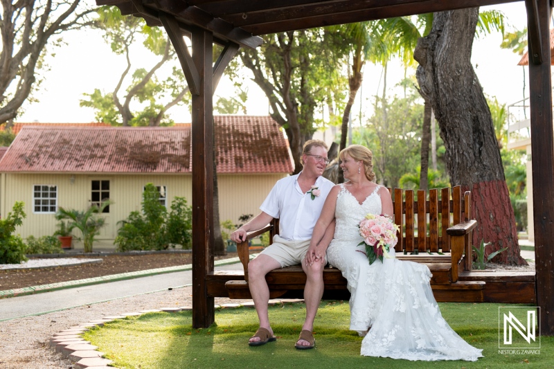 Bride and groom photoshoot session