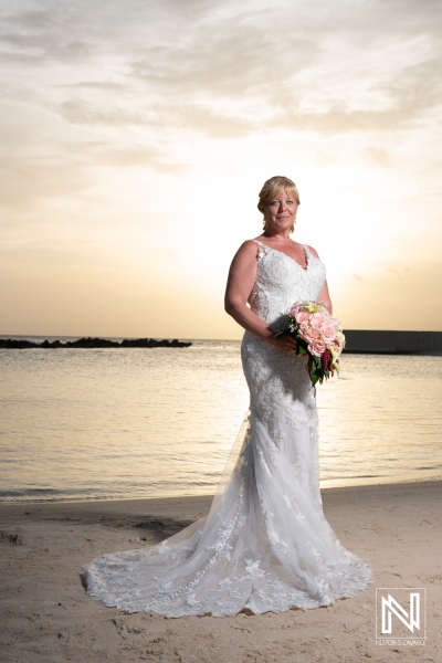 Bride sunset photoshoot session