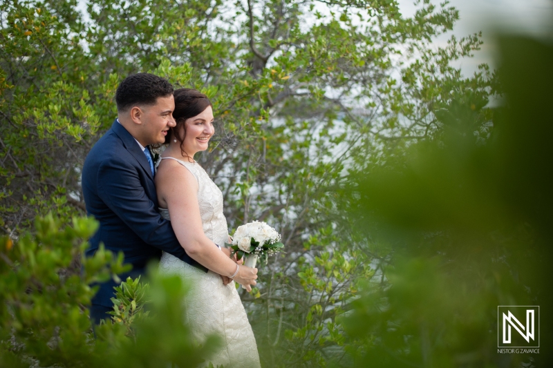 Wedding portrait shot
