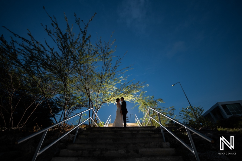Wedding portrait shot