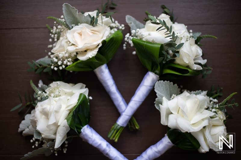 Bridesmaids flowers