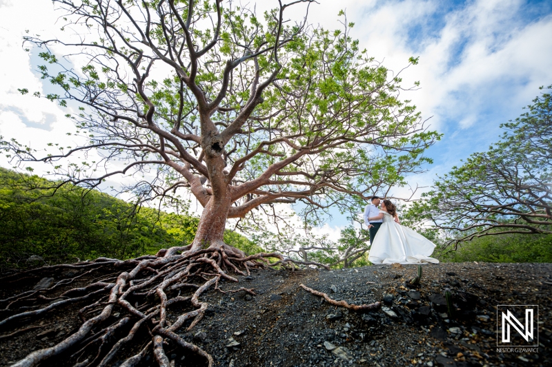 Trash the dress session