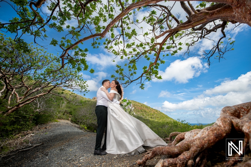 Trash the dress session