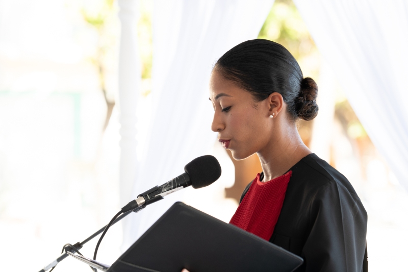 Wedding officiant