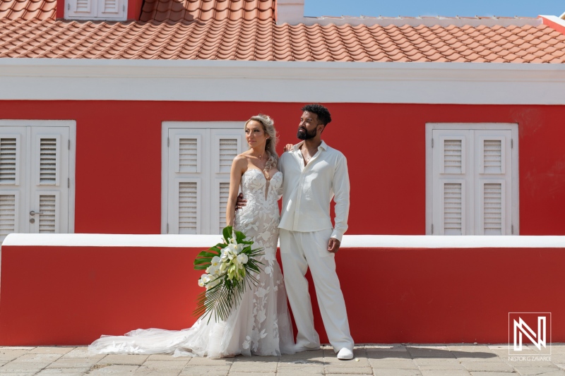 Bride and groom photoshoot session