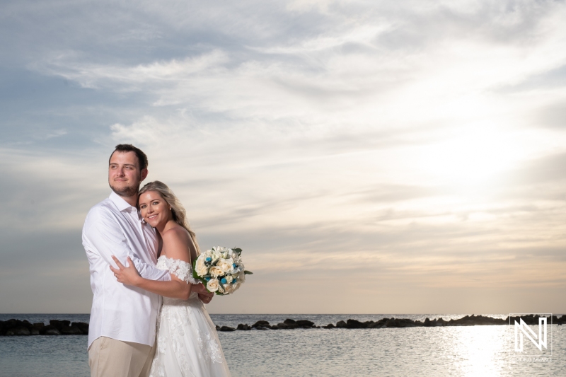 Bride and groom photoshoot session