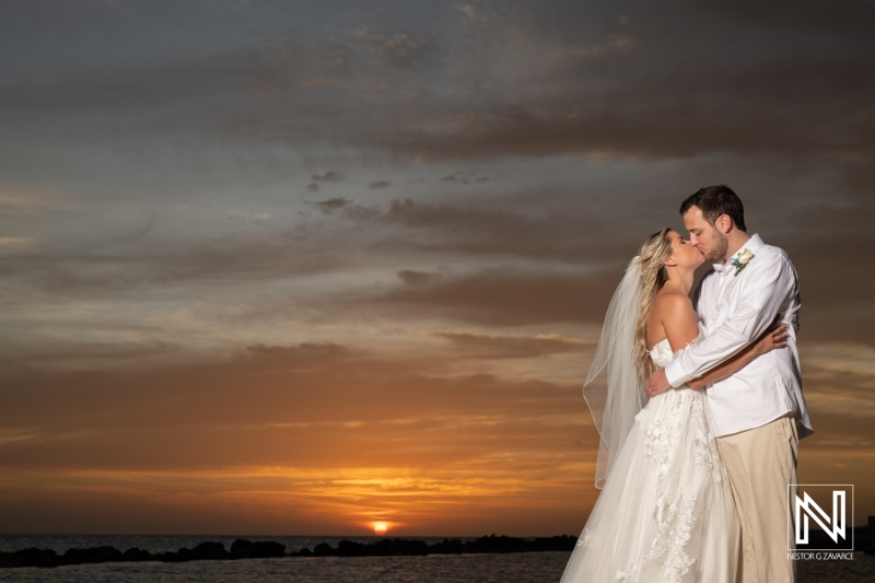 Bride and groom photoshoot session
