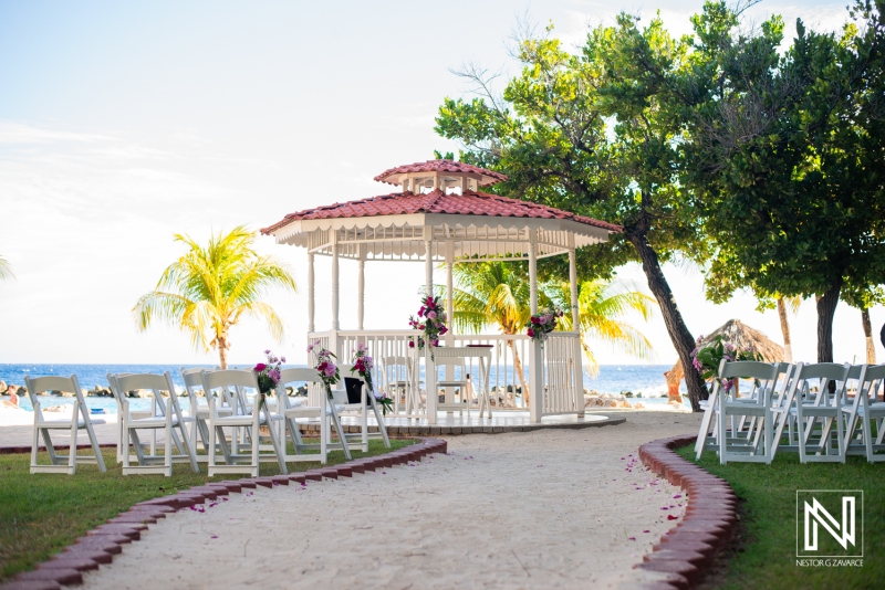 Ceremony setup