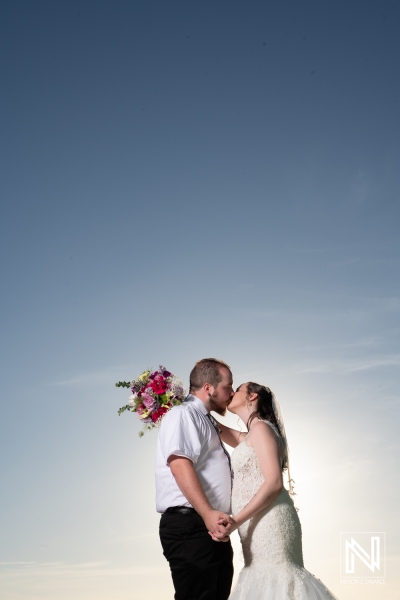 Couple's sunset photoshoot