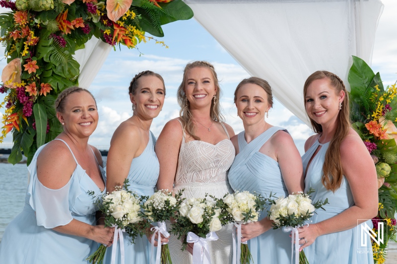 Celebrating love in Curacao with a beautiful wedding at The Rif at Mangrove Beach Corendon surrounded by friends