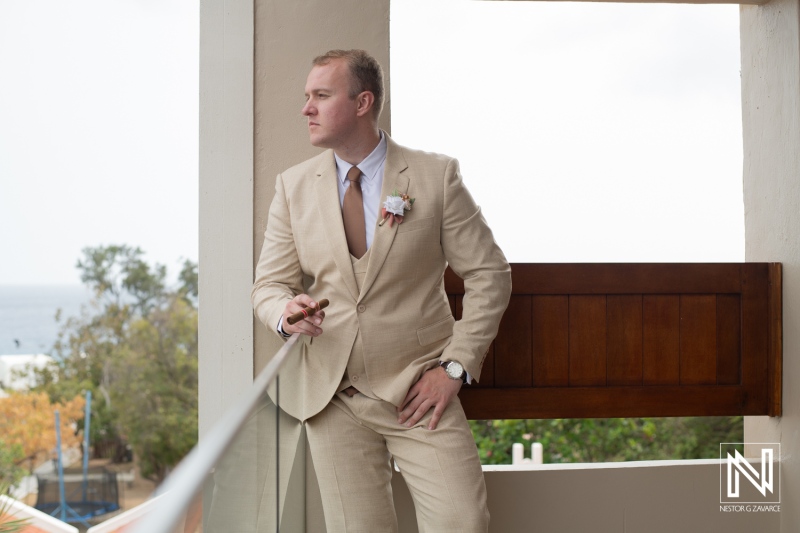 Groom photoshoot