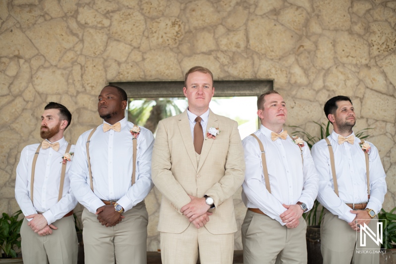 Groom and groomsmen