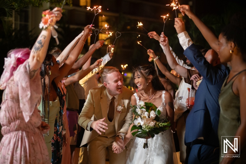 Entrance to the reception