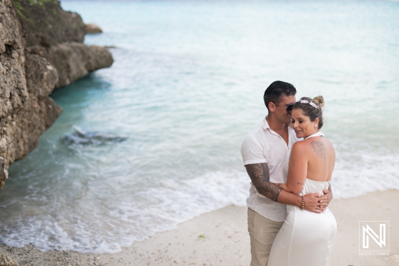 Couple photoshoot at the beach