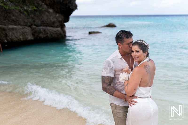 Couple photoshoot at the beach