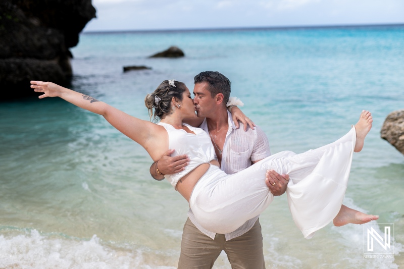 Couple photoshoot at the beach