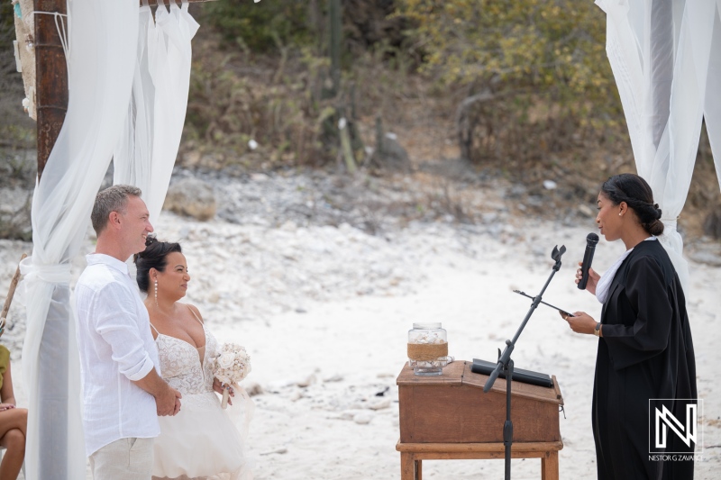 Romantic Wedding Ceremony by the Sea