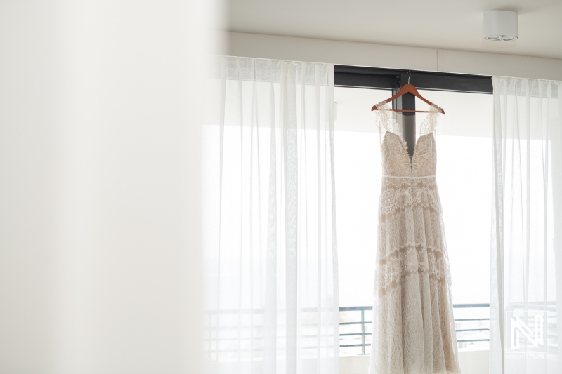 Bride's dress