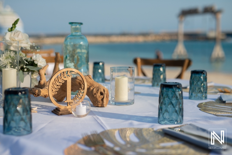 Reception decor