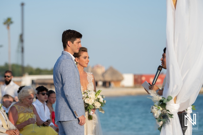 Blessing at the ceremony