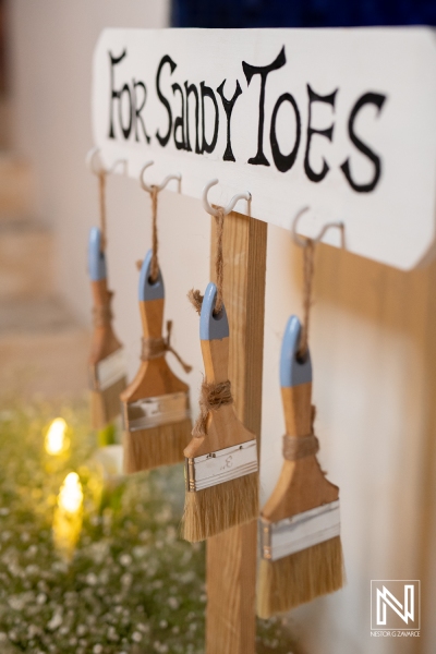 Reception decor