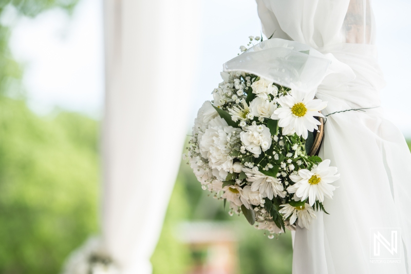 Wedding flower gazebo decoration