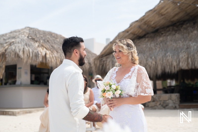Bride and Groom first look