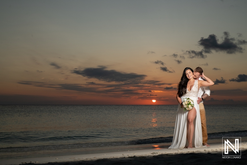 Couple sunset photoshoot session