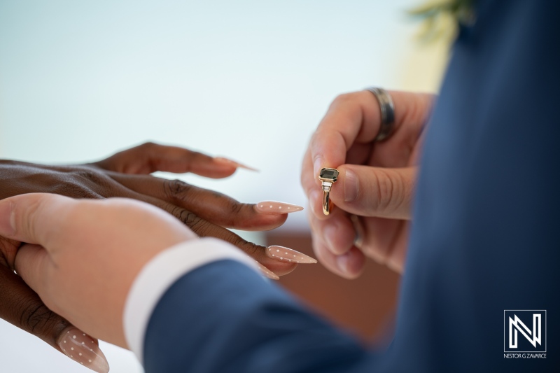 Celebrating love with a beautiful wedding ceremony at Baoase Luxury Resort in Curacao