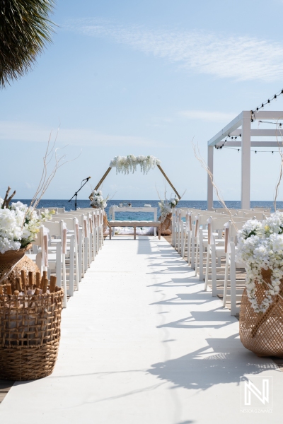 Wedding ceremony decor