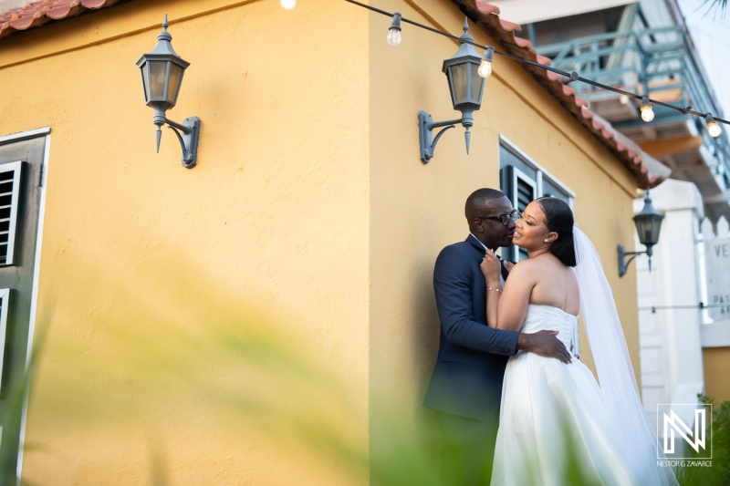 Bride and groom photoshoot session