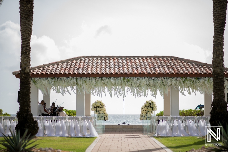 Ceremony setup