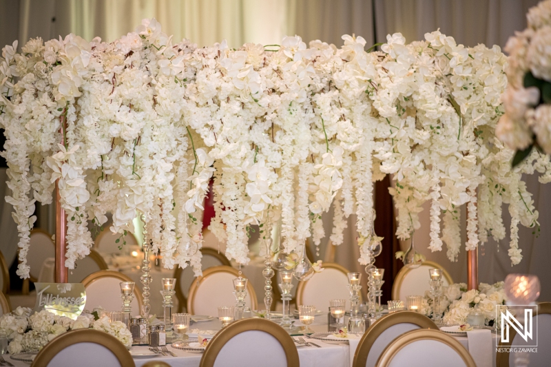 Reception decor