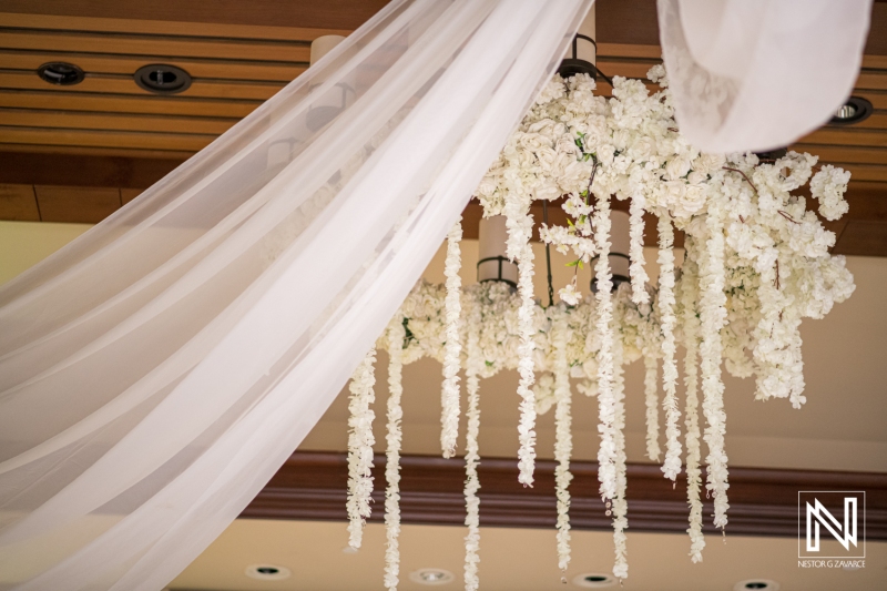 Reception decor