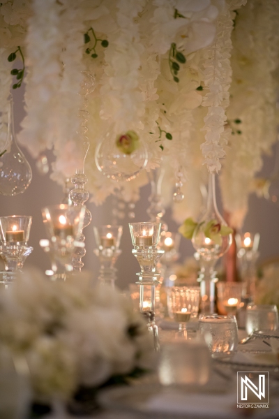 Reception decor