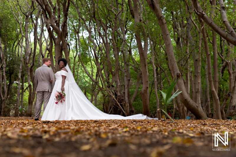 Bride and groom photoshoot session