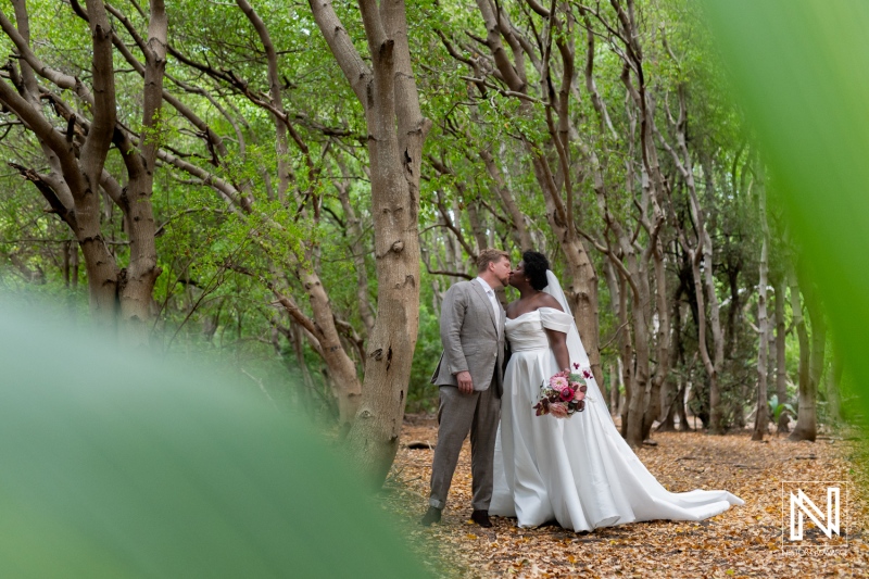 Bride and groom photoshoot session