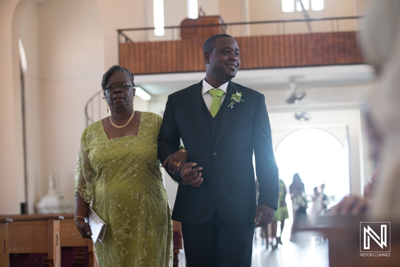 Groom entrance