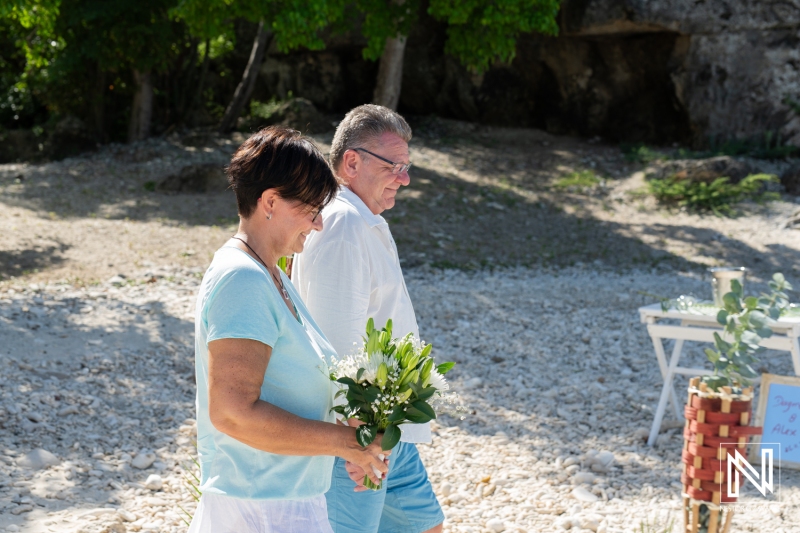 Couple walking