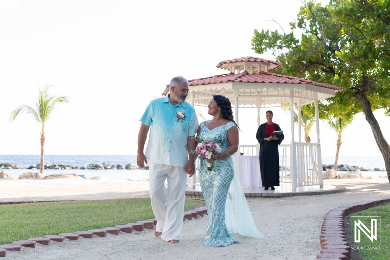 Walking down the aisle