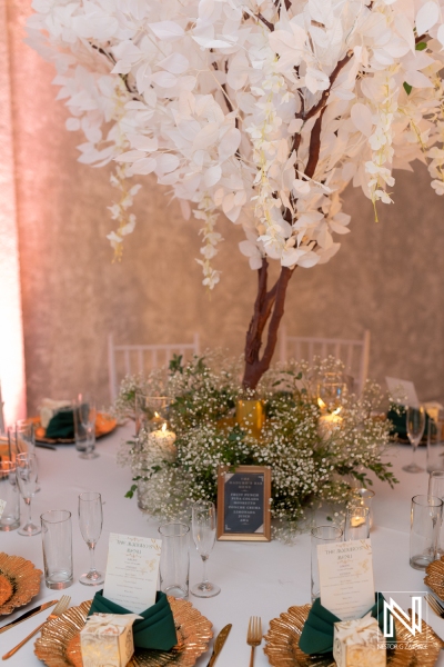 Reception decor
