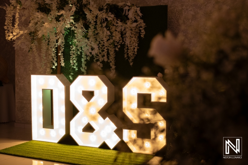Reception decor