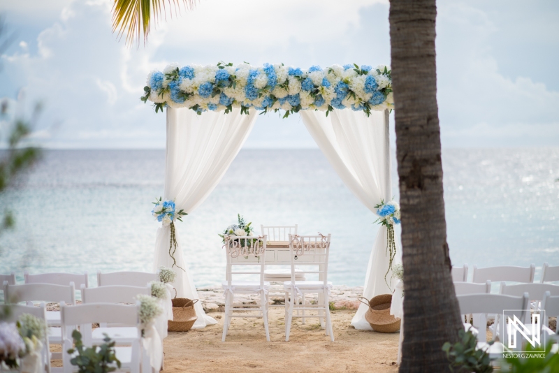Ceremony setup