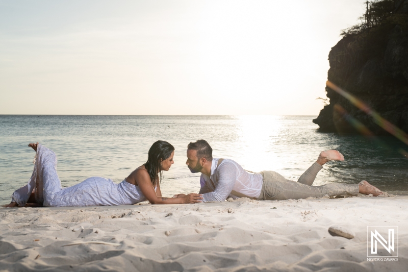 Couple sunset photo session