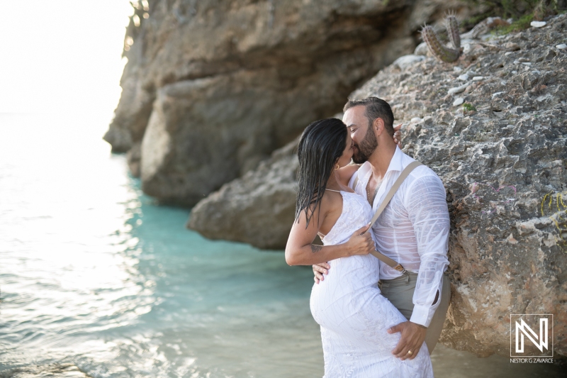 Couple sunset photo session