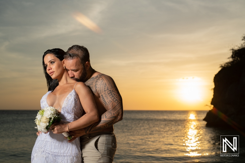 Couple sunset photo session