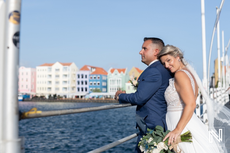 Bride and groom photoshoot session