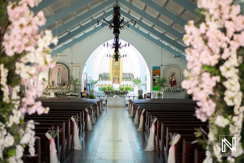 Ceremony setup