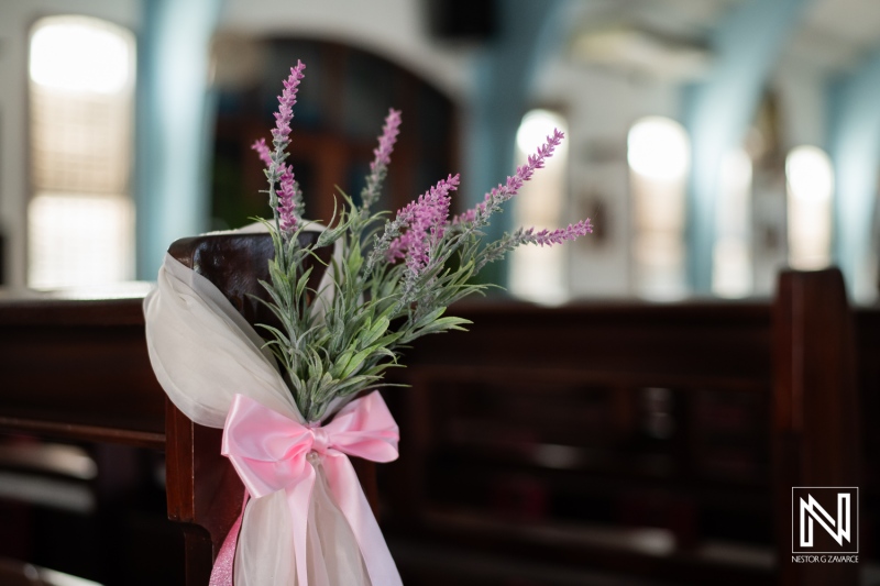 Ceremony setup