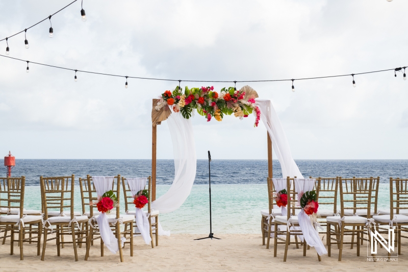 Ceremony setup